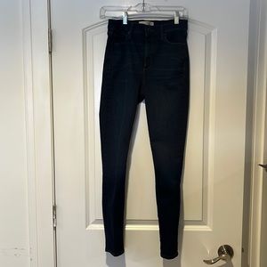 Gap 27R True Skinny Super High Rise